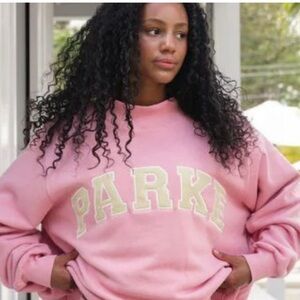 Parke Pink Sweatshirt for Women